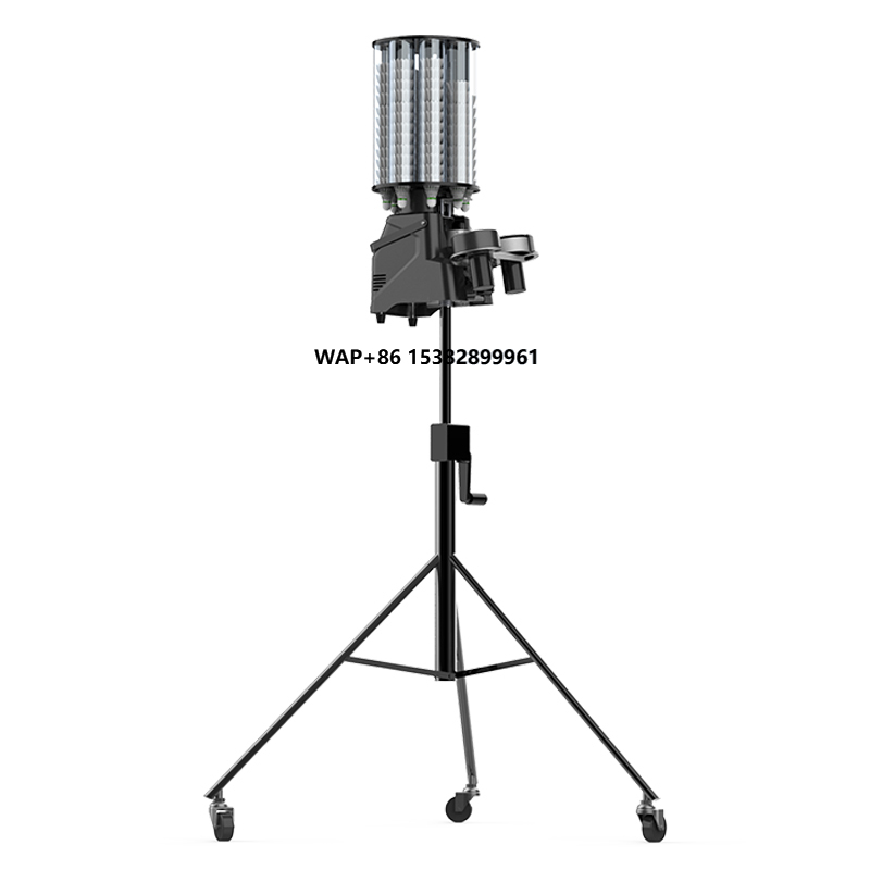 Feeder Machine Badminton - Intelligente Programmierbare Badminton-Federball-Wurfmaschine mit APP-Fernbedienung für