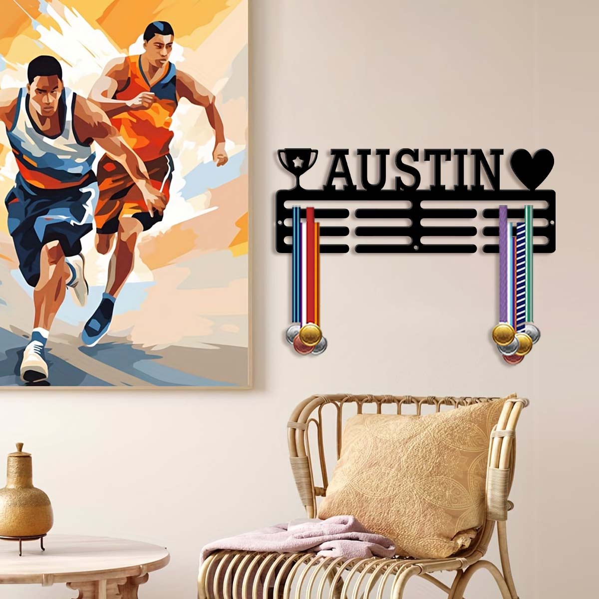 Maßgefertigter Trophäenstil-Me – Badminton Zone Bewertung und Preis