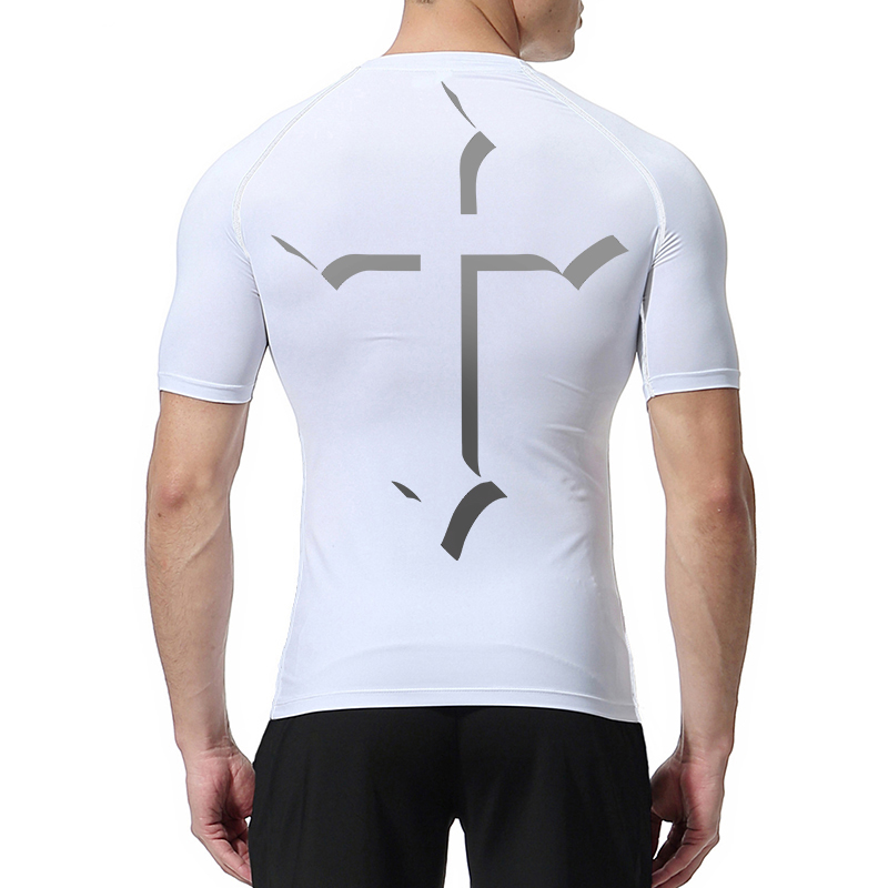 Kompressionsshirt mit Kreuzmus – T Shirt Dry Fit Bewertung und Preis